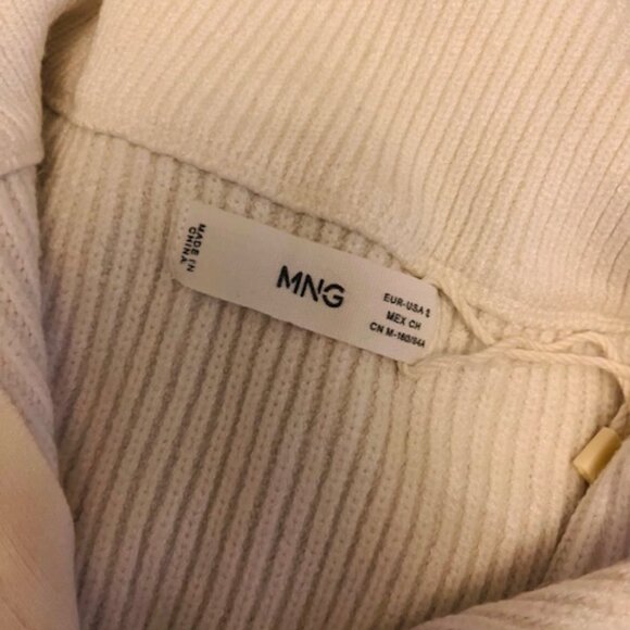 Mango MNG Womens 1/2 zip Sweater (Small) - Picture 2 of 4